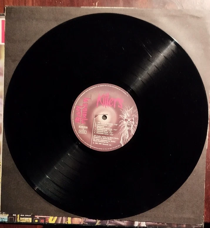 Iron Maiden: Killers. Lp 1° edizione italiana. Hard Rock, Heavy Metal - Immagine 2 di 4