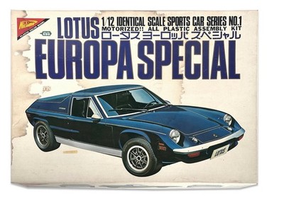 Nichimo Lotus Europa Special VINTAGE kit 1/12 McM Niob si Open Box Sealed Conten