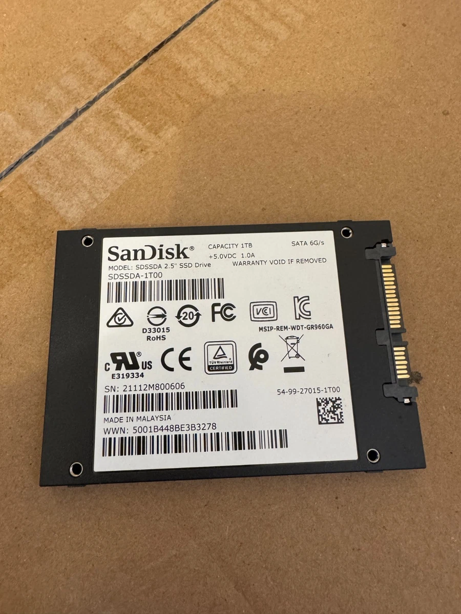 SanDisk 1TB Solid State Drives for sale | eBay