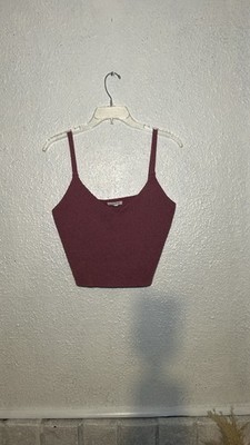 PAC Sun pink cropped, tank top size large
