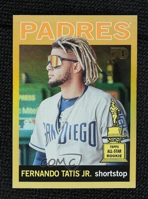 2021 All-Star Rookie Cup Photo Variation Gold Foil 5/50 Fernando Tatis Jr 07r2