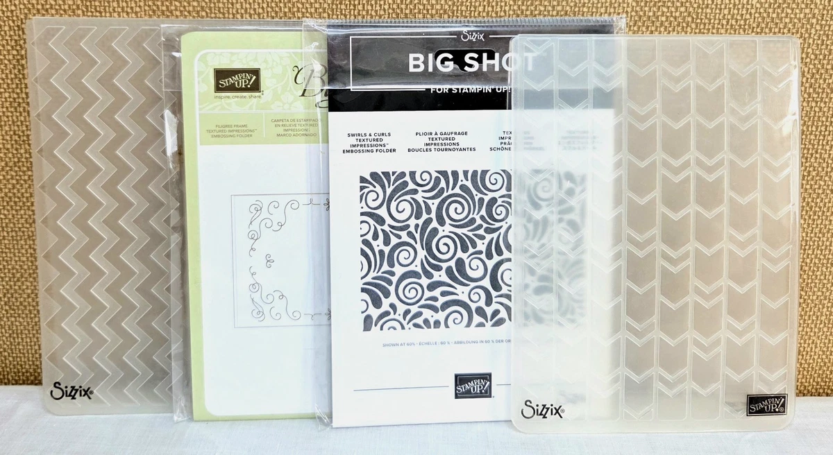 Stampin Up Embossing Folders for sale | eBay