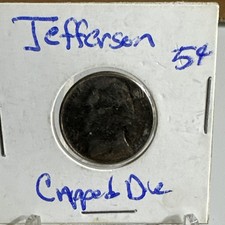 2000 P Jefferson Nickel Capped Die