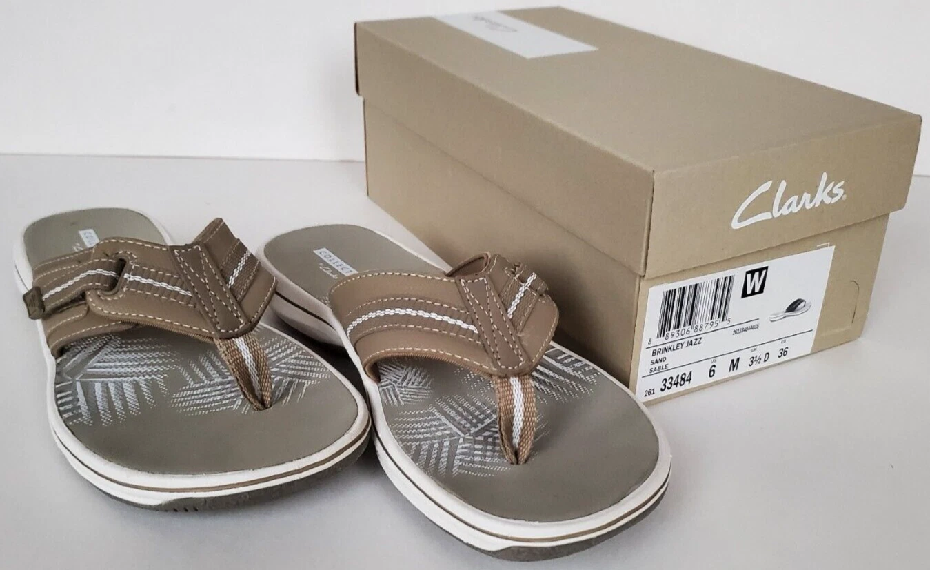 COLLECTION BY CLARKS BRINKLEY JAZZ SANDALI DONNA 6M NUOVI CON SCATOLA MAI INDOSSATI!!