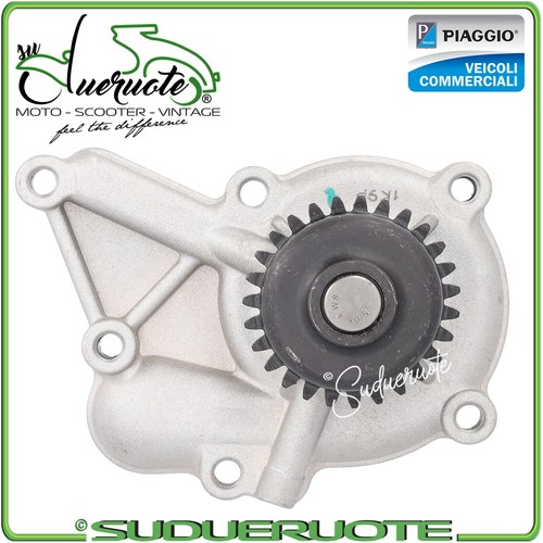 Pompa Acqua con Guarnizione per Piaggio Porter 1200 Diesel 2011-2015 D120 Maxxi - Foto 6 di 24