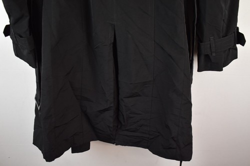 LONDON FOG trench nero taglia M donna Mac doppiopetto foderato casual - Foto 10 di 10