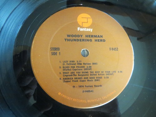 33RPM 4 Woody Herman LPs - Thundering Herd/ Roundtable/ Autumn / Brand New, VG+ - Imagen 9 de 12