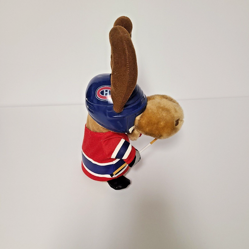 Gemmy Montreal Canadiens Dancing Moose NHL Good Old Hockey Game Song RARE - 第 9/19 張圖片