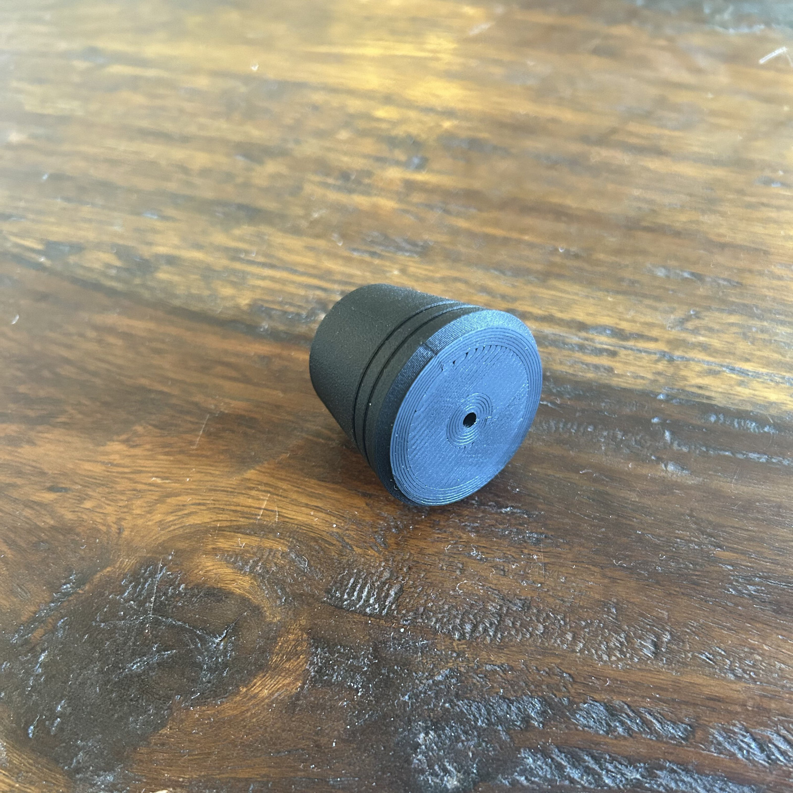 (WITH STAND) Travel Hard Case For Safety Razor Henson AL13 - Carbon Black