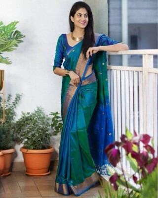 Indian Bollywood Party Wear Sari Wedding Ethnic Fancy Designer Attractive Saree