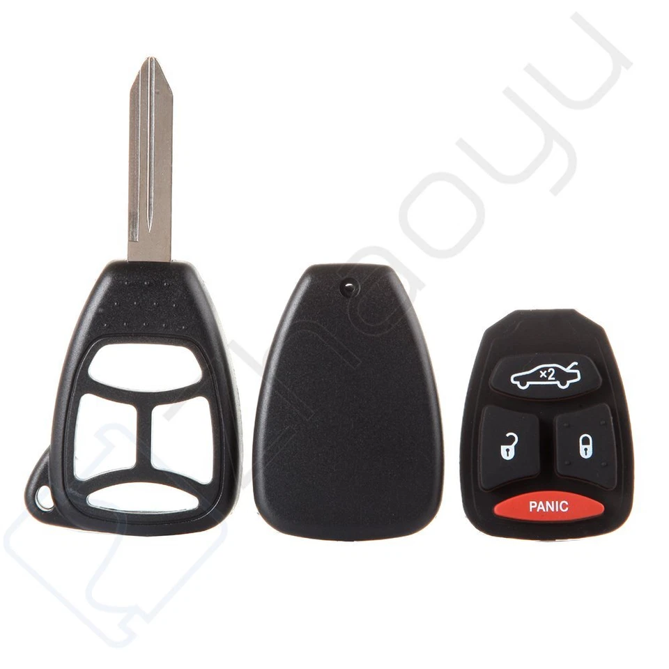 Mando a distancia con llave 4 botones para Jeep Grand Cherokee Dodge Charger 2005 2006 2007 Foto 2 de 4