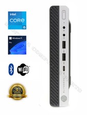 HP EliteDesk 800 G4 Mini i5-8500T  up to 32GB RAM  2 2TB SSD  Win11  WiFi BT