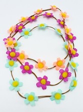 New Boho Hippie Flower Headband Crown in Three Colors STKH0301