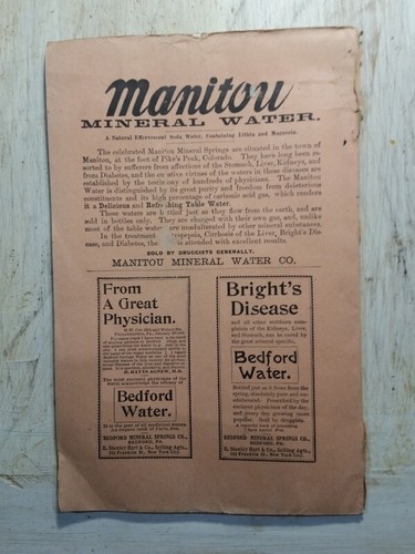 Maggio 1893 Giornale di Balneologia Idroterapia Minerale e Terme Elettroterapia - Foto 11 di 11