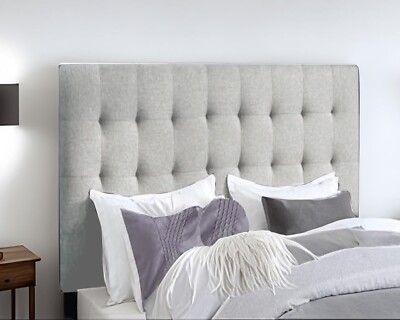 ELEGANTES WÜRFEL DESIGN KOPFTEIL IN CRUSHED VELVET TOP QUALITÄT ALLE GRÖßEN & FARBEN