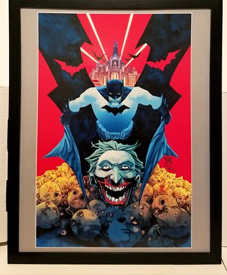 Batman & Joker by Francis Manapul 11x14 FRAMED DC Comics Art Print Poster