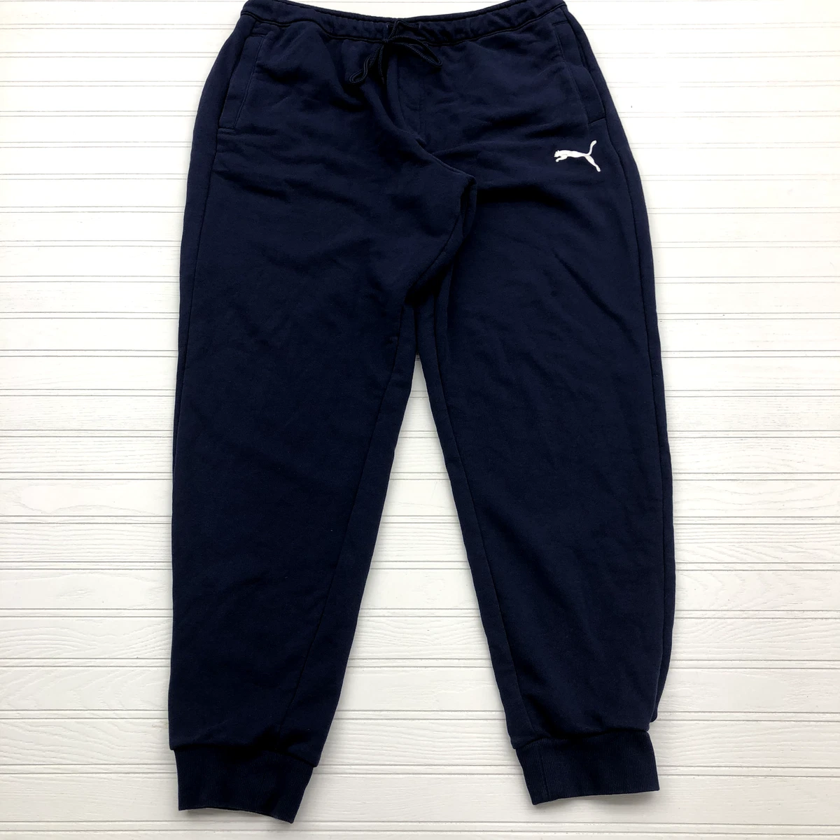 Puma blue pants sales