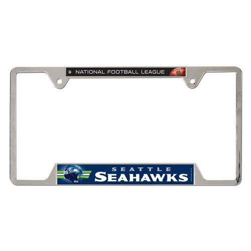 NWT NFL Assorted Teams Wincraft Chrome Plated License Plate Frames 12" x 6" NEW! - Picture 29 of 33