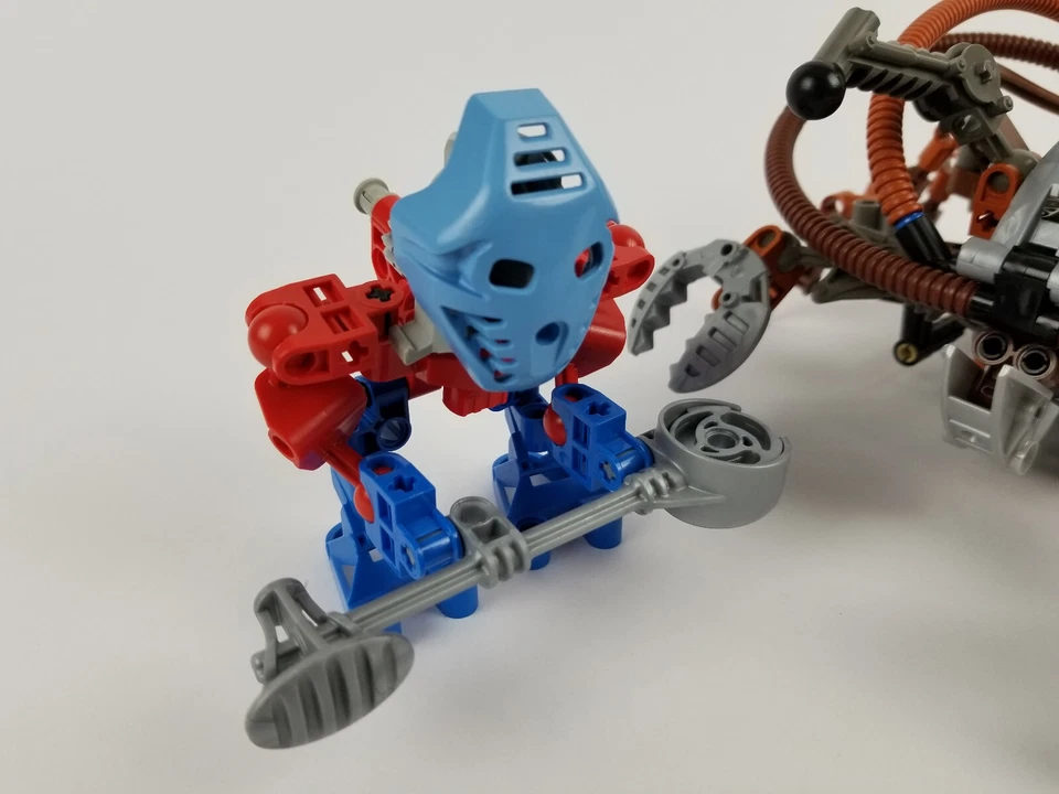 LEGO Bionicle 8595 Takua & Pewku Complete Titan Matoran Rahi Crab Foto 3 de 4