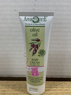 Aphrodite Olive Oil Baby Cream for Diaper Rash 2.53 oz / 75ml - FREE SHIPPING