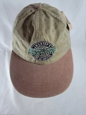 Vtg 1996 Krispy Kreme Doughnuts Coffee Hat Arabica Logo Baseball Hat RARE