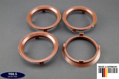 4x ZENTRIERRINGE DISTANZRINGE 70,1 - 63,4 mm für Ford Volvo AEZ DOTZ ENZO DEZENT