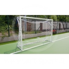 (04) PORTA CALCETTO FUTSAL 3X2 TRASPORTABILE ALLUMINIO  MM 80 UNI EN C/S RETE