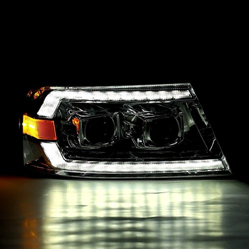 For 04-08 Ford F150 06-08 Lincoln Mark LT PROSeries Halogen Projector Headlights - Picture 8 of 14