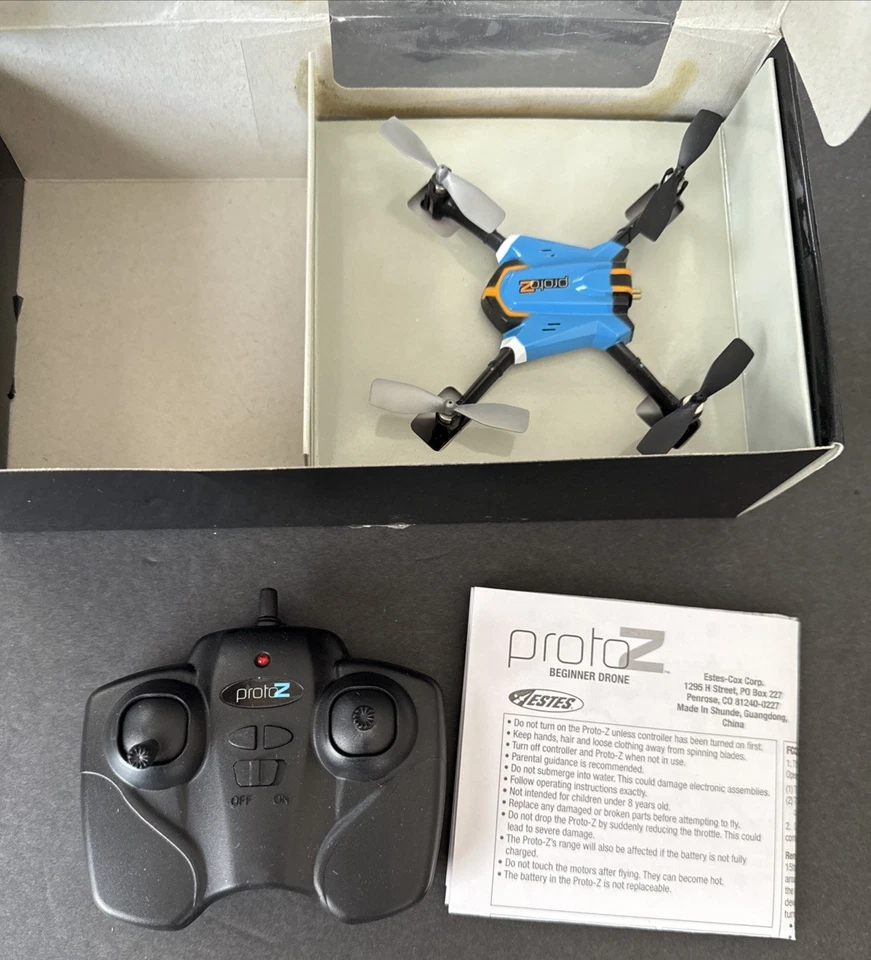 Estes Proto-Z Micro Quadcopter DRONE Beginner Remote Control-One Button Flips! - Image 3 of 4