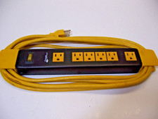 15A 12ft Cord Surge protector 6 outlet Extension Cord     R276