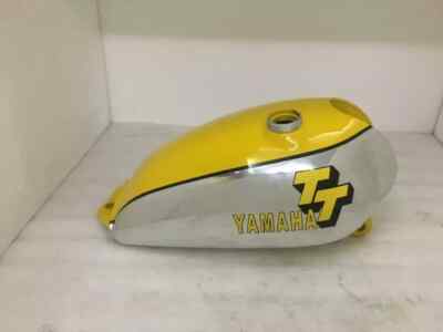 Yamaha XT TT 500 Yellow Painted Aluminium Petrol Fuel Tank 1U6, 1980|Fit For