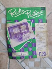 Rivista Settimanale Vintage RADIO PRATIQUE  1952 