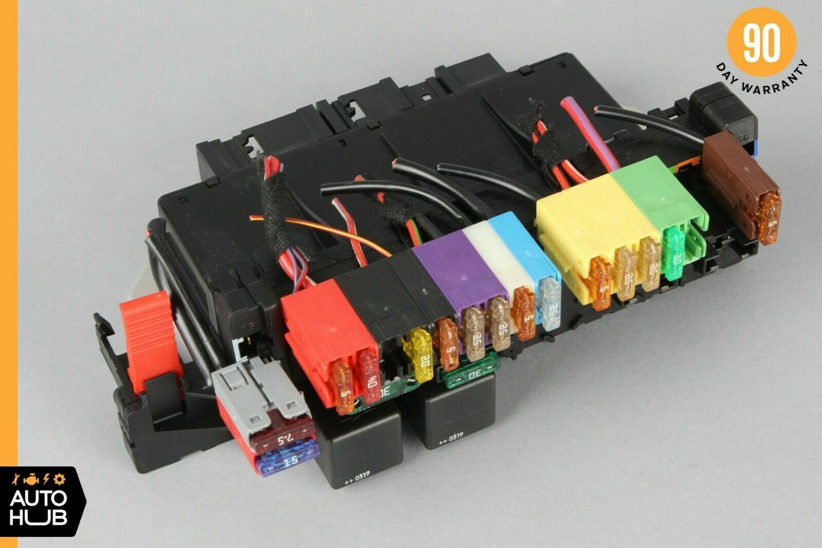 03-12 Mercedes R230 SL500 SL550 SL55 AMG Rear SAM Fuse Box Relay Module OEM