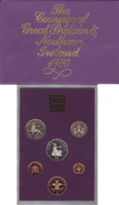 ROYAL MINT PROOF COIN YEAR SETS 1970 TO 1982 BIRTHDAY COIN YEAR SET