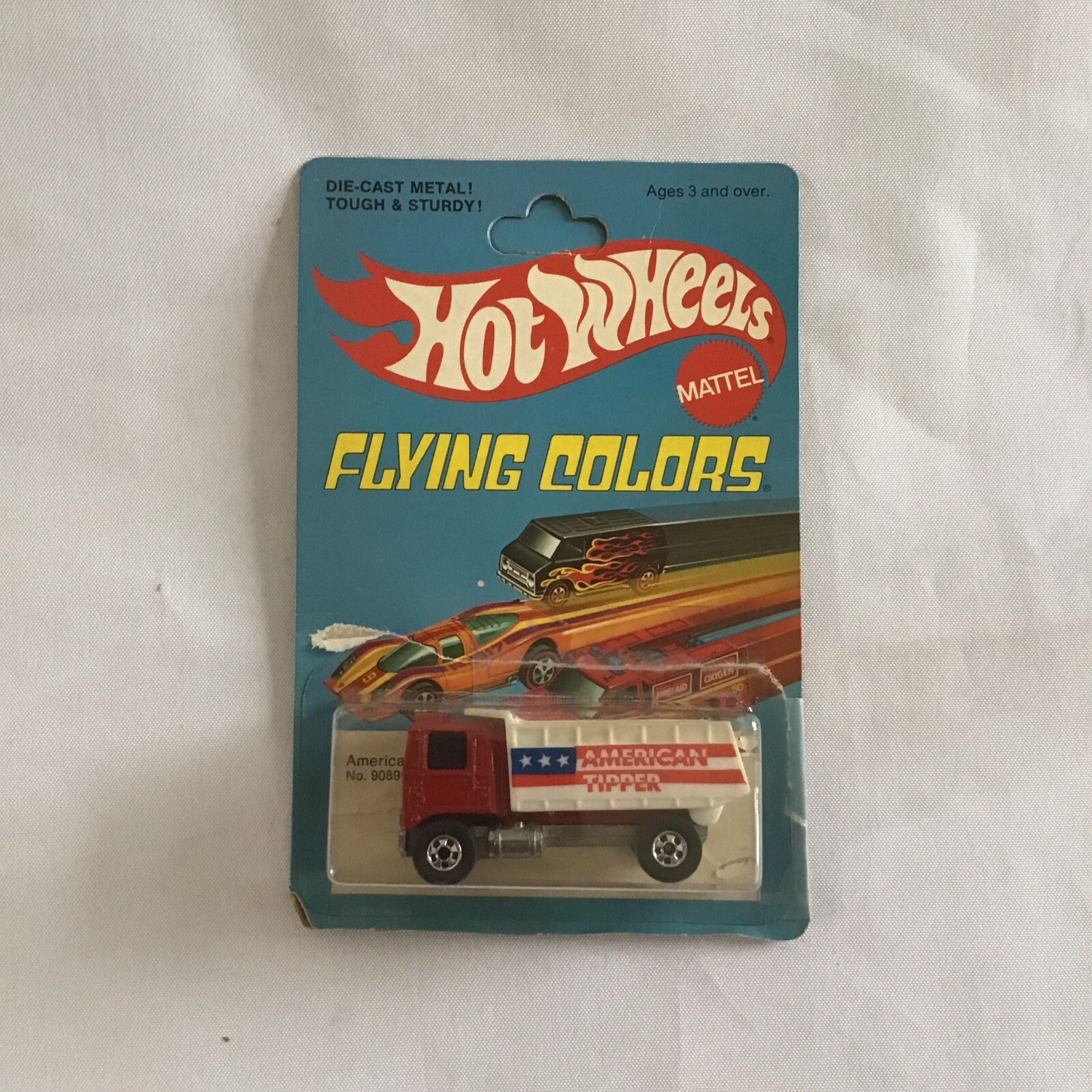 Vintage Lot Mattel Flying Colors Hot Wheels On Cards Camper Hauler