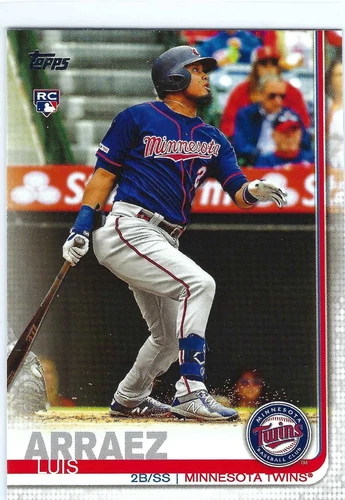 2019 Topps Update #US247 Luis Arraez Base Rookie Card RC Twins Batting Title