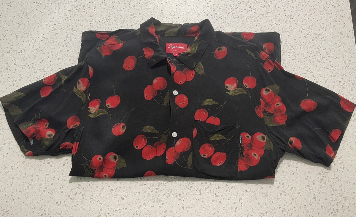 トップス Supreme Cherry Rayon S/S Shirt