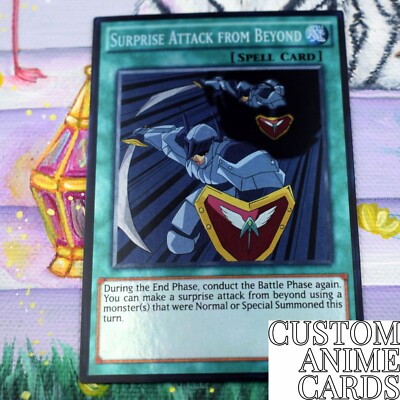 Surprise attack from beyond DIY ANIME EFFECT -  HOLO card