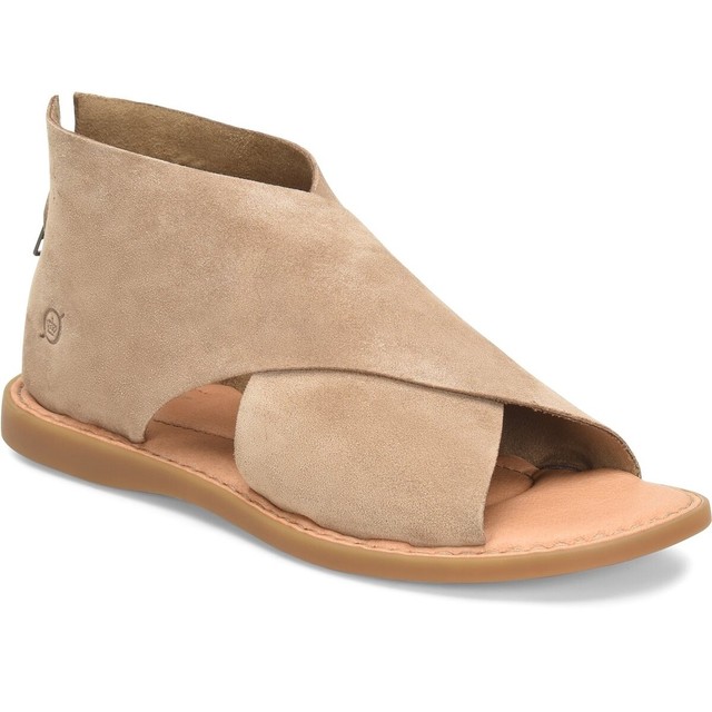 Born Iwa Criss Cross Banded Leather Sandals | Dillard's
