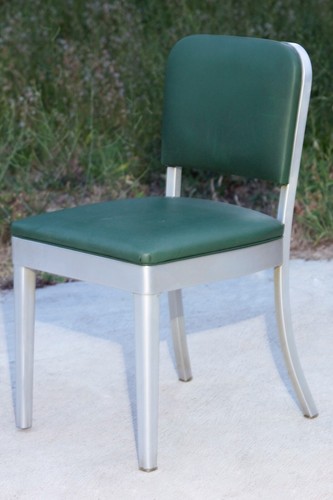 Scrivania Industriale con sedia stile Gio Ponti anni '60 - Foto 9 di 12
