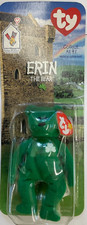 TY BEANIE BABIES - ERIN THE BEAR 1999 McDONALD'S-APPROX 5 1/2" H, ORIGINAL PACK