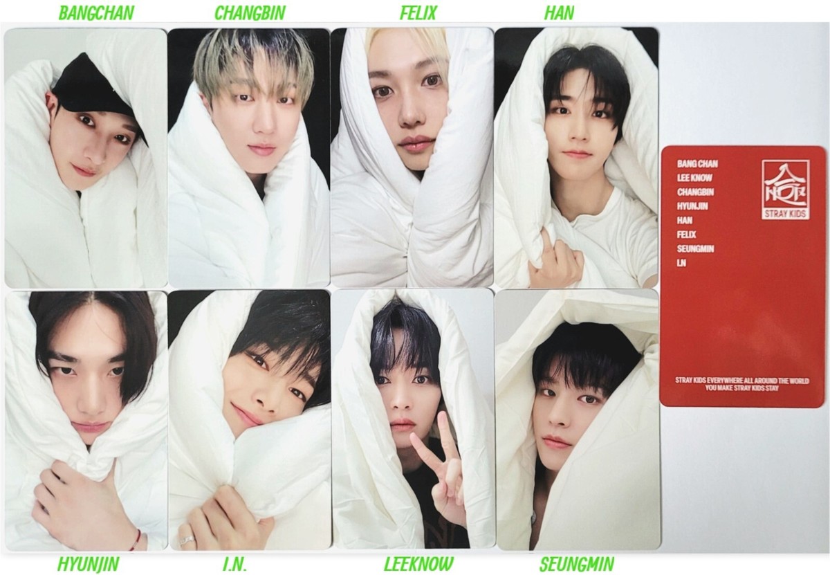 STRAY KIDS HOP OFFICIAL PHOTOCARD -ALADIN -JYP -SOUNDWAVE -YES24