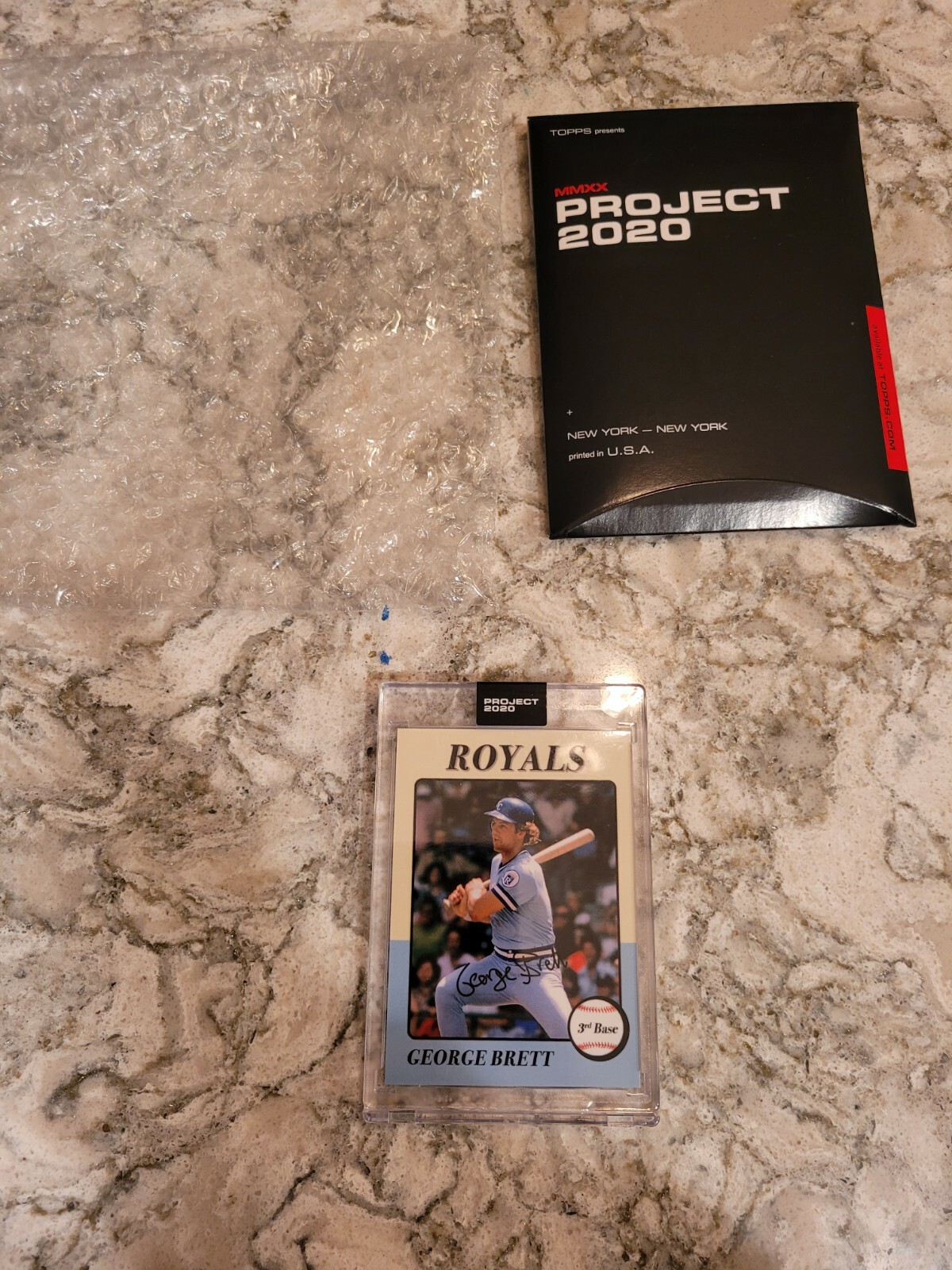 2020 Topps Project 2020 /6558 George Brett Oldmanalan #112 HOF QTY