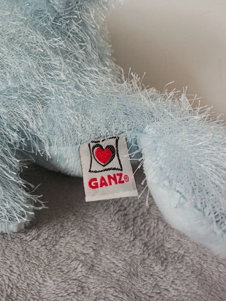 Ganz Webkinz Blue Whale Plush 10" Stuffed Animal Toy HM356 No Code - Image 3 of 4