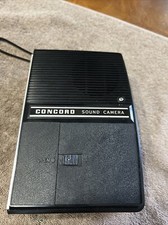 Vintage 1960's Concord Sound Camera Reel To Reel Tape Recorder In Box Model F-20