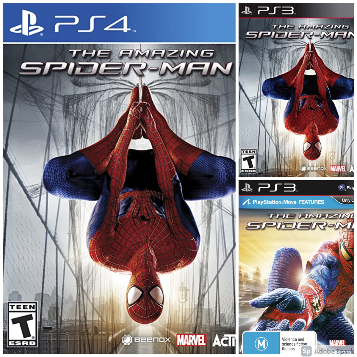 Spiderman PlayStation PS3 Games - Choose Your Game - Complete Collection