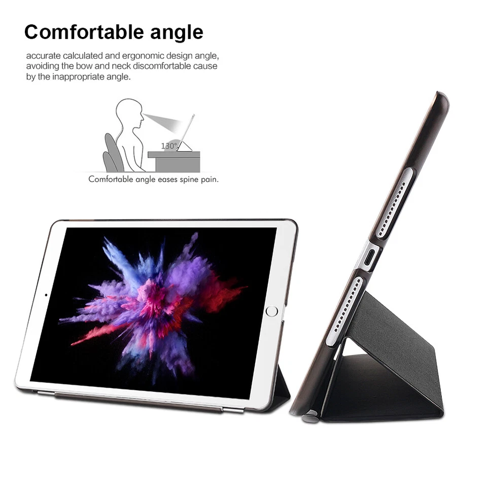 Schutzhülle Hülle für iPad 7/8/9 (2021/2020/2019) 10.2" +9H Glas Stifthalter - Bild 2 von 4