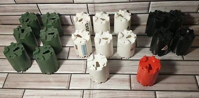 Fisher Price Construx Cylinders Lot of 18 (1 Red, 4 Black, 7 White and 6 Green)