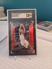 Luka Doncic - SGC 10 - 2018-19 Panini Select #25 - Red Prizm /199 - RC - POP 1