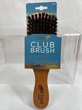 Titan Wood Club Brush 945 100 Natural Boar Firm Bristles Premium Collection